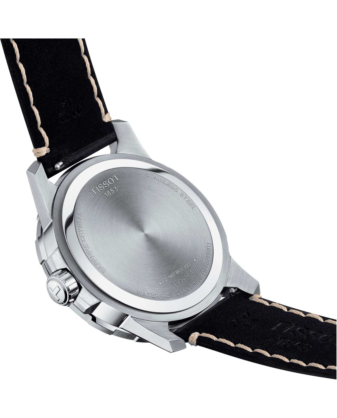 Tissot Tissot Supersport Gent T125.610.16.041.00 швейцария наручные мужские часы заводная головка с логотипом Tissot